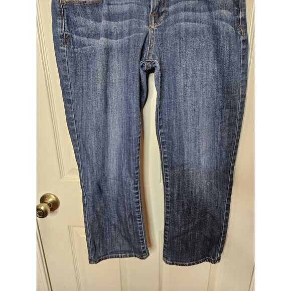 Lucky Brand Lola Ankle crop jeans women's size 8/29 blue low rise Capris - Picture 3 of 9
